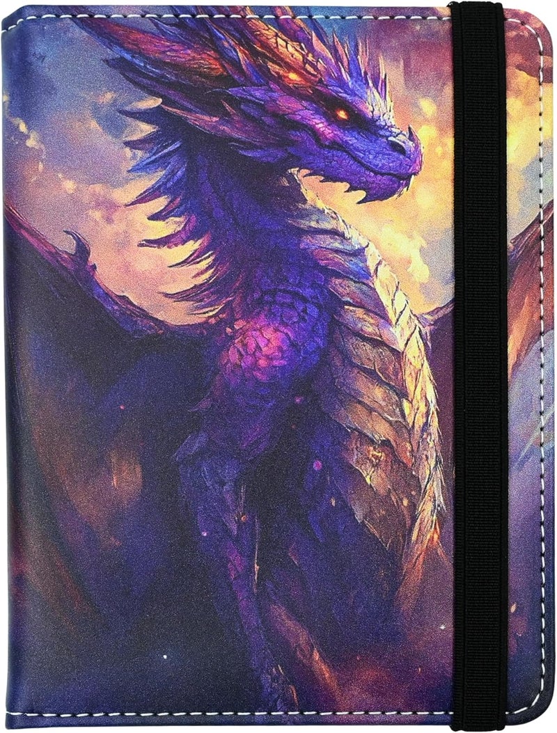 bassyil Dragon Passport Holder for Women and Men PU Leather Passport Cover for Travel - Image 1